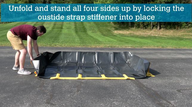 PIG® Collapse-A-Tainer® Spill Containment Berm - PAK793