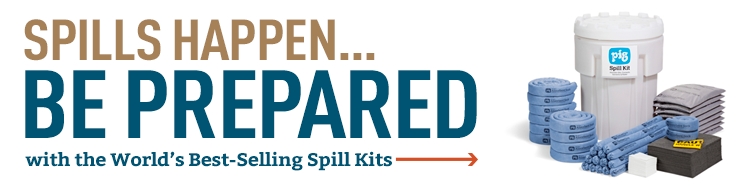 Spills happen. Be prepared with the world's best-selling spill kits