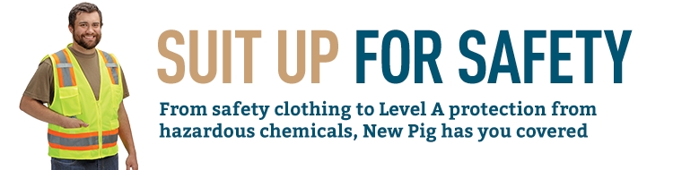 Clothing for Safety, Chemical Protection and More - New Pig