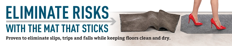 PIG Absorbency plus walk-on durability equals dry, safe floors.