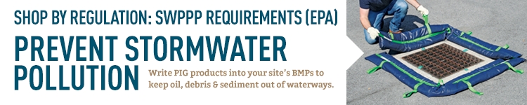 EPA SWPPP Requirements: create a plan to keep pollutants out of stormwater.