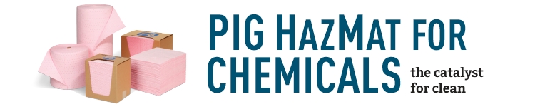 Pig Hazmat for Chemicals the catalyst for clean