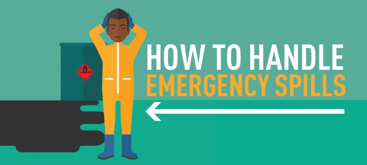 How to handle emergency spills.