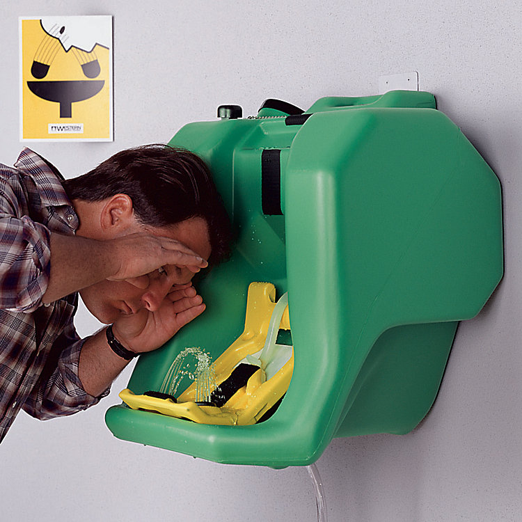 How to Refill a Self-Contained Eyewash Station