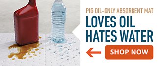 PIG Oil Only Absorbs Oil Not Water Shop Now