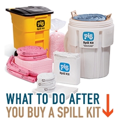 What to do after you buy a spill kit