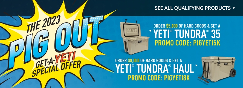 The 2023 PIG Out Get A Yeti Special Offer