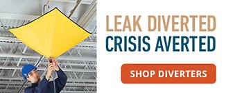Leak Diverted Crisis Averted Shop Leak Diverters