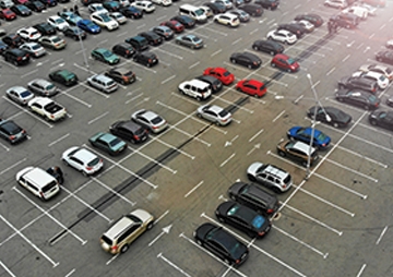 Parking lot storm drain risks