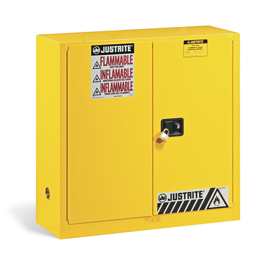 Justrite® Flammable Storage Cabinet - OSHA approved - New Pig