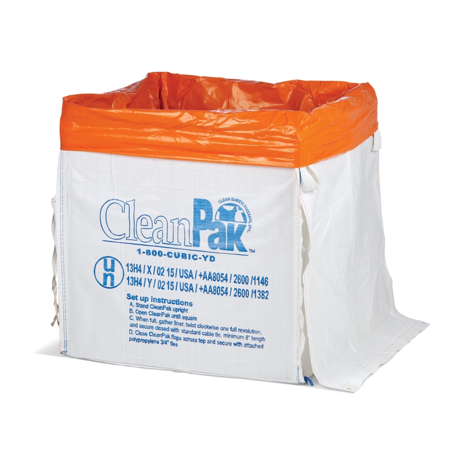 Maximum Clear Garbage Bags for Construction - 159-L Capacity - 32 per Box  34835