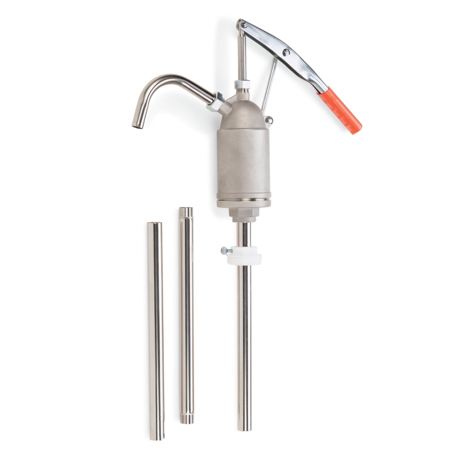 Liquidynamics 16 Gal., 30 Gal. and 55 Gal. Metal Heavy-Duty Lever Operated  Hand Pump Kit for Drums 30200 - The Home Depot