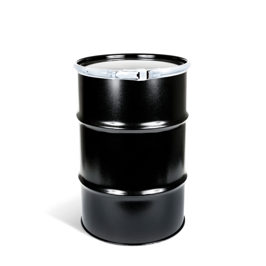 new 30 gallon steel drums