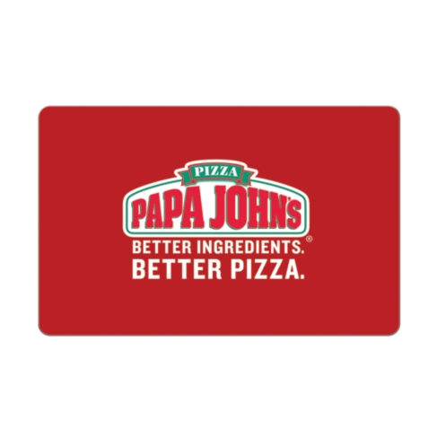 Papa John's Pizza Gift Card