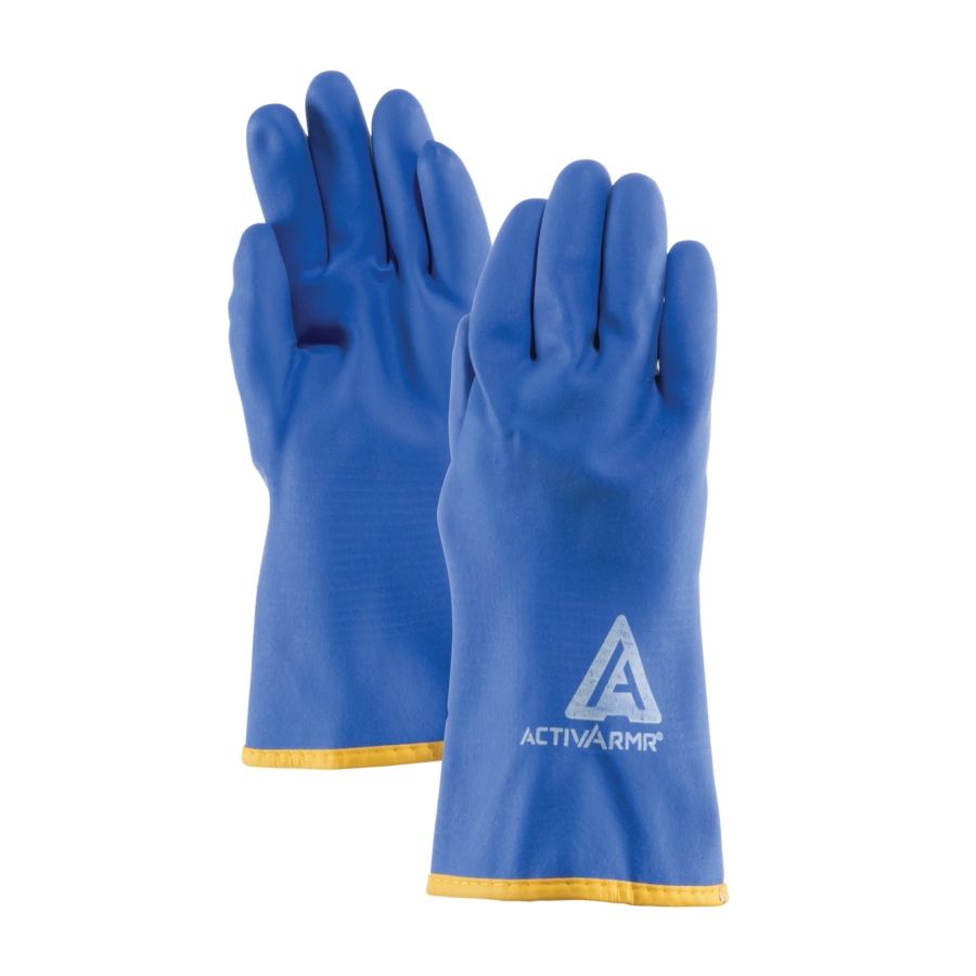 PVC-Foam Coated Gloves for Chemical Protection: Ansell - GLV772