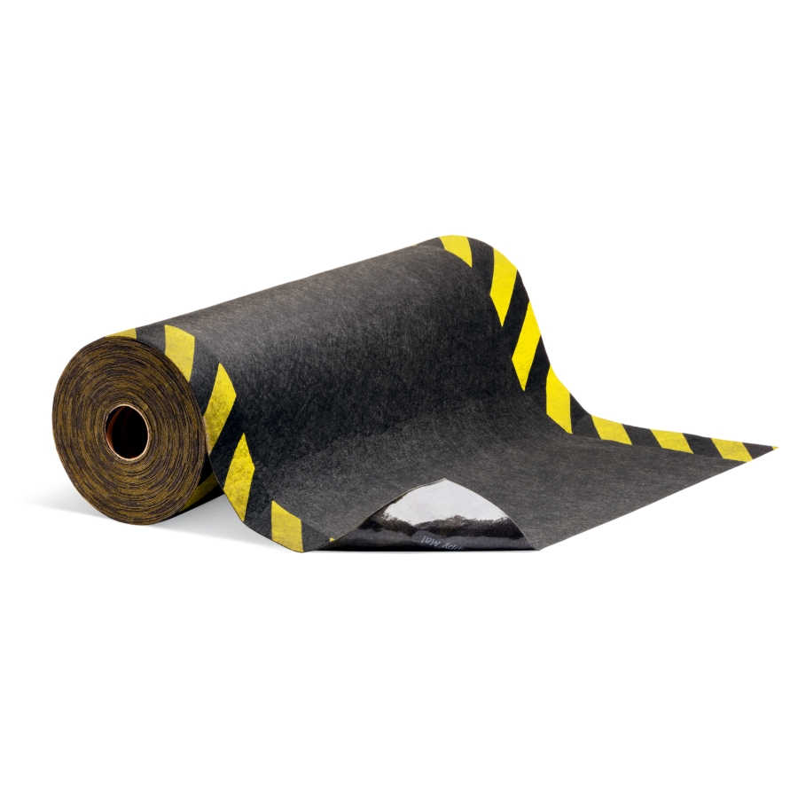 New Pig Absorbent Grippy Mat | (10) 16 x 24 Absorbent Mat Pads with  Adhesive Backing | MAT3200