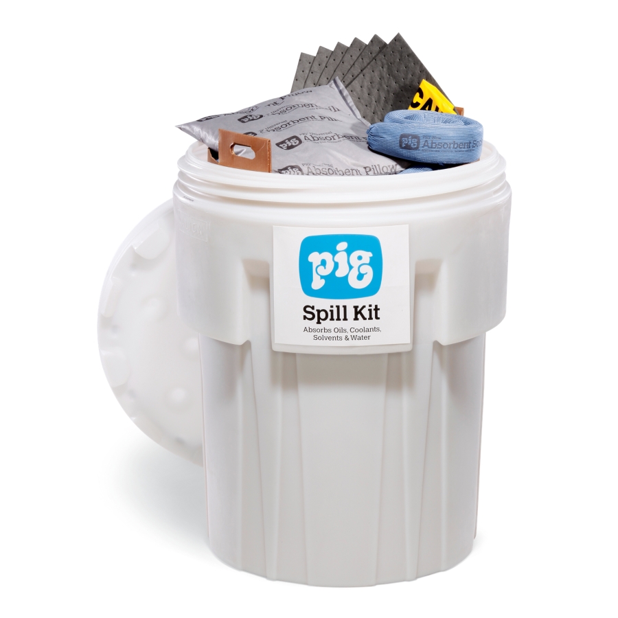 Pig KIT202 Spill Kit, Universal, White