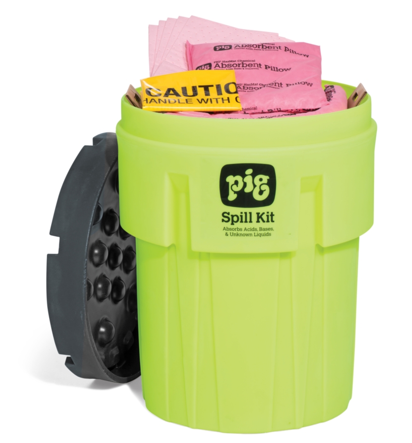 UN Specified Yellow HazMat Spill Kit (with wheels) - 95 Gallon