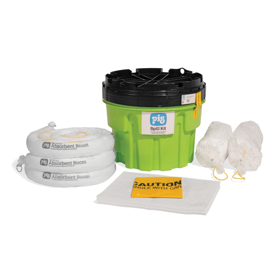 PIG UV-Resistant Oil-Only Spill Kit in 95 gal. Overpack Drum