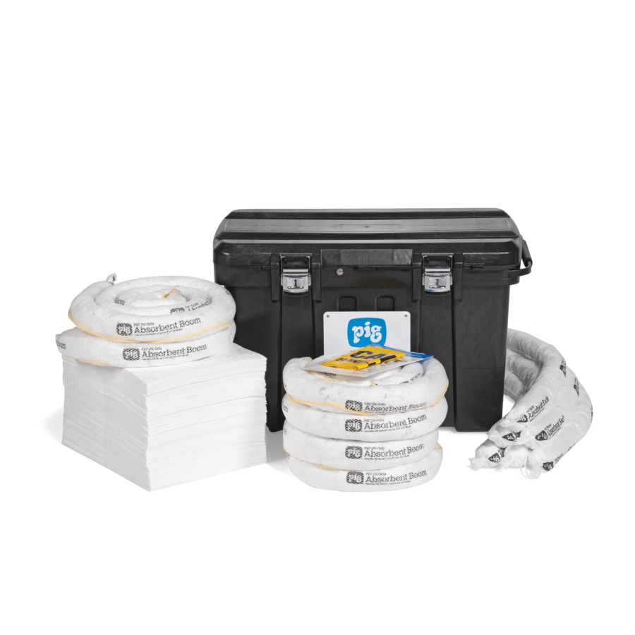 PIG UV-Resistant Oil-Only Spill Kit in 95 gal. Overpack Drum
