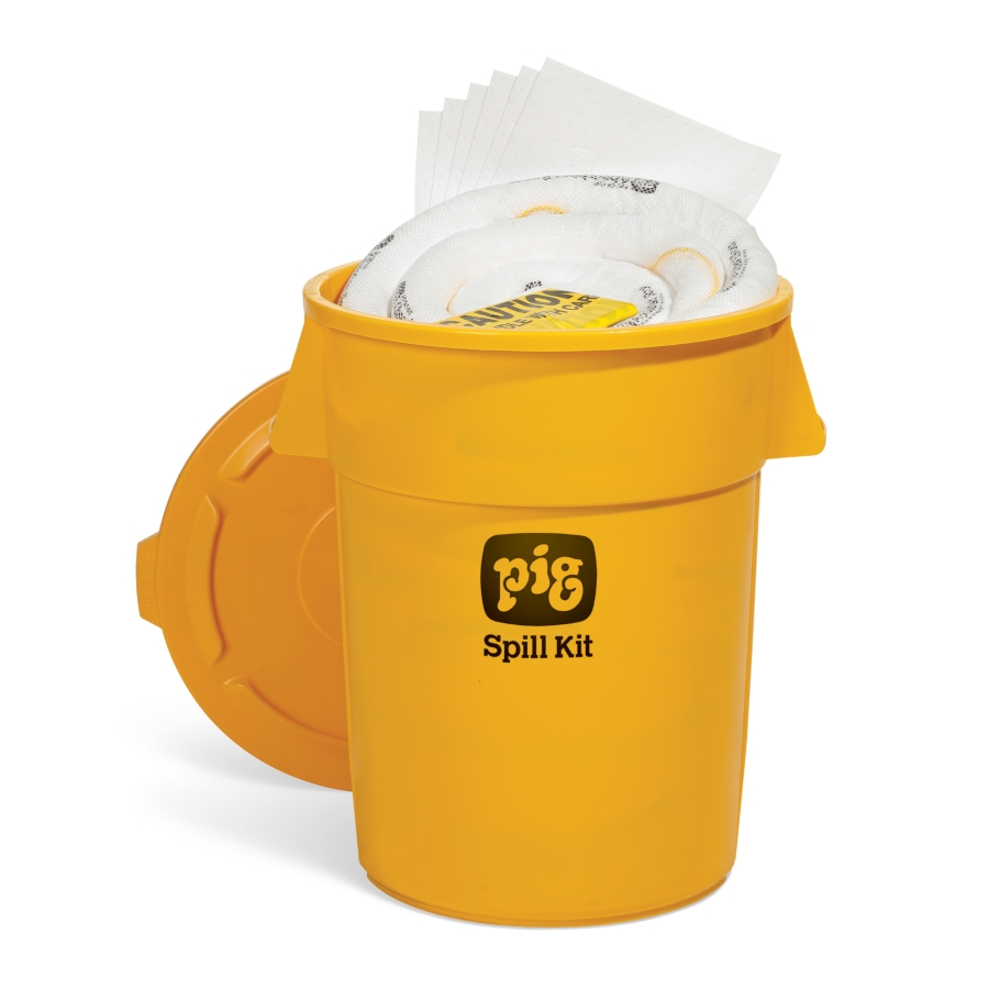 PIG® Oil-Only Spill Kit in Hi-Viz Container - KIT4500 - New Pig