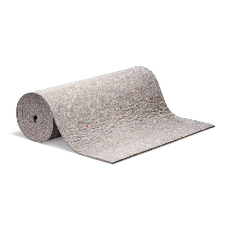 New Pig Oil Mat - Oil-Only Absorbent Mat Roll - 1 Roll - 15 x 150' Roll -  Absorbs up to 16.5 gallons per Roll - MAT446