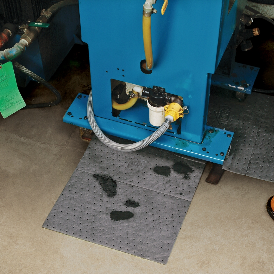 New Pig Gray Universal Absorbent Mats:Facility Safety and