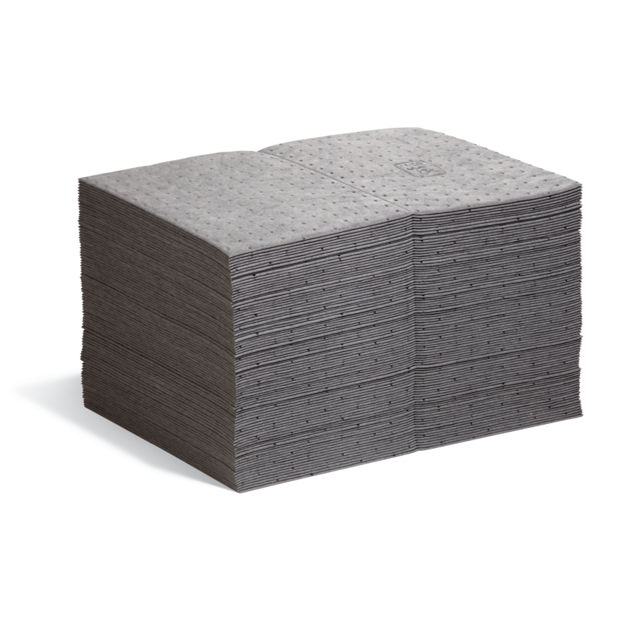 New Pig Gray Universal Absorbent Mats:Facility Safety and Maintenance:Spill