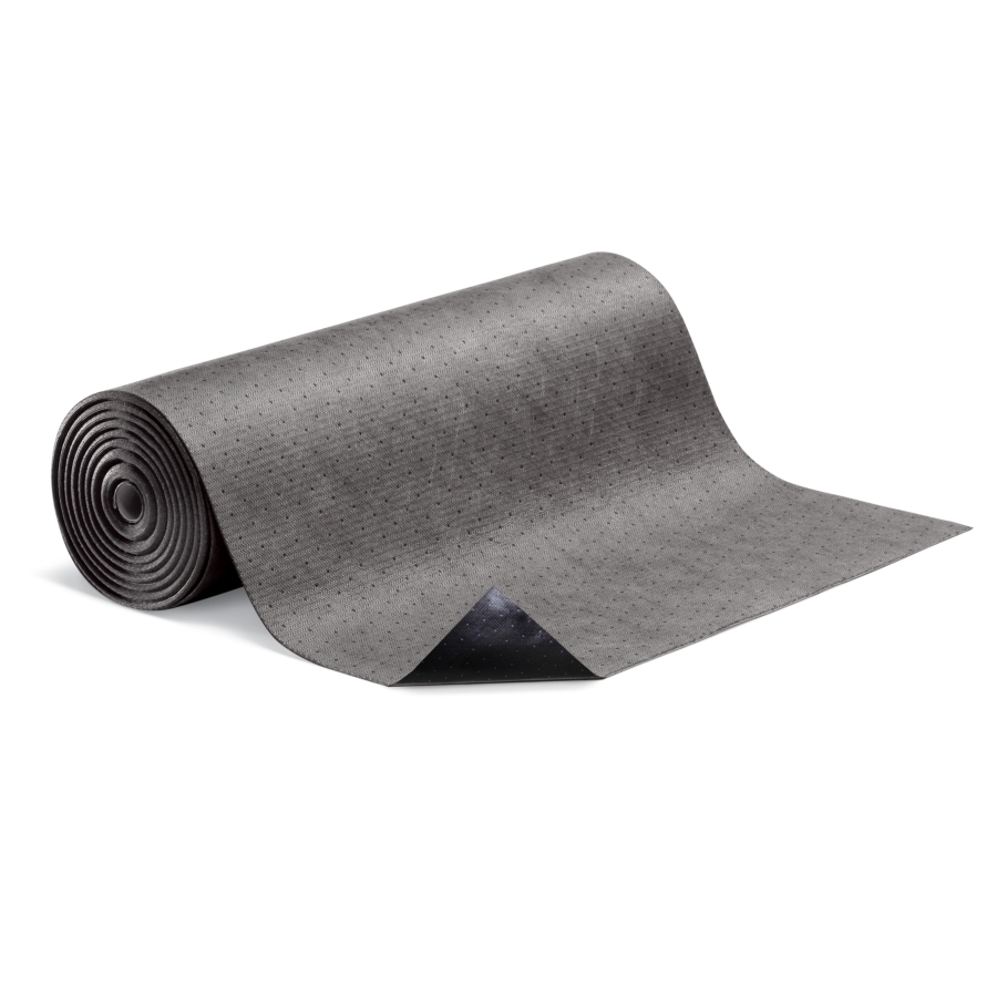 New Pig Lightweight Absorbent Roll/Magnetic Roll Holder Combo