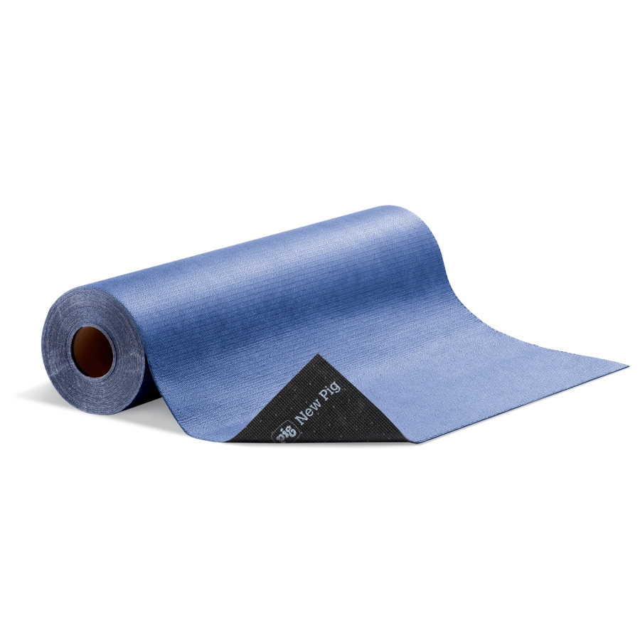 New Pig Absorbent Mat Roll | 15 x 150' Mediumweight Mat Rolls | 2 Oil  Absorbent Rolls | Absorbs up to 16 Gallons per Roll | MAT2009