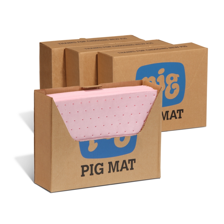 SAN205-BK New Pig Corporation SHOE DISINFECTANT MAT WITH ADHESIVE-BACKED  PRINTED MESSAGE RUNNER : PartsSource : PartsSource - Healthcare Products  and Solutions