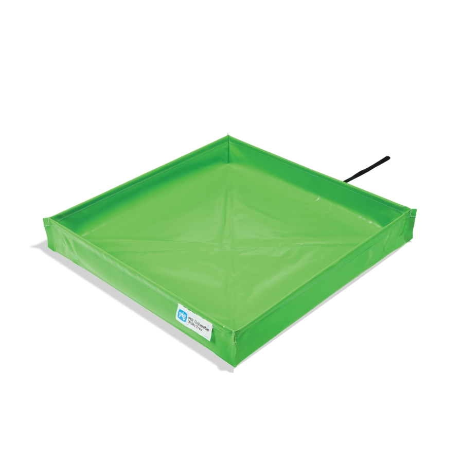 Collapsible plastic tray - Large dish & laundry tray