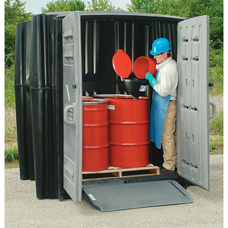 Stack the deck with PIG PAK754 Poly Storage Shed! - New Pig