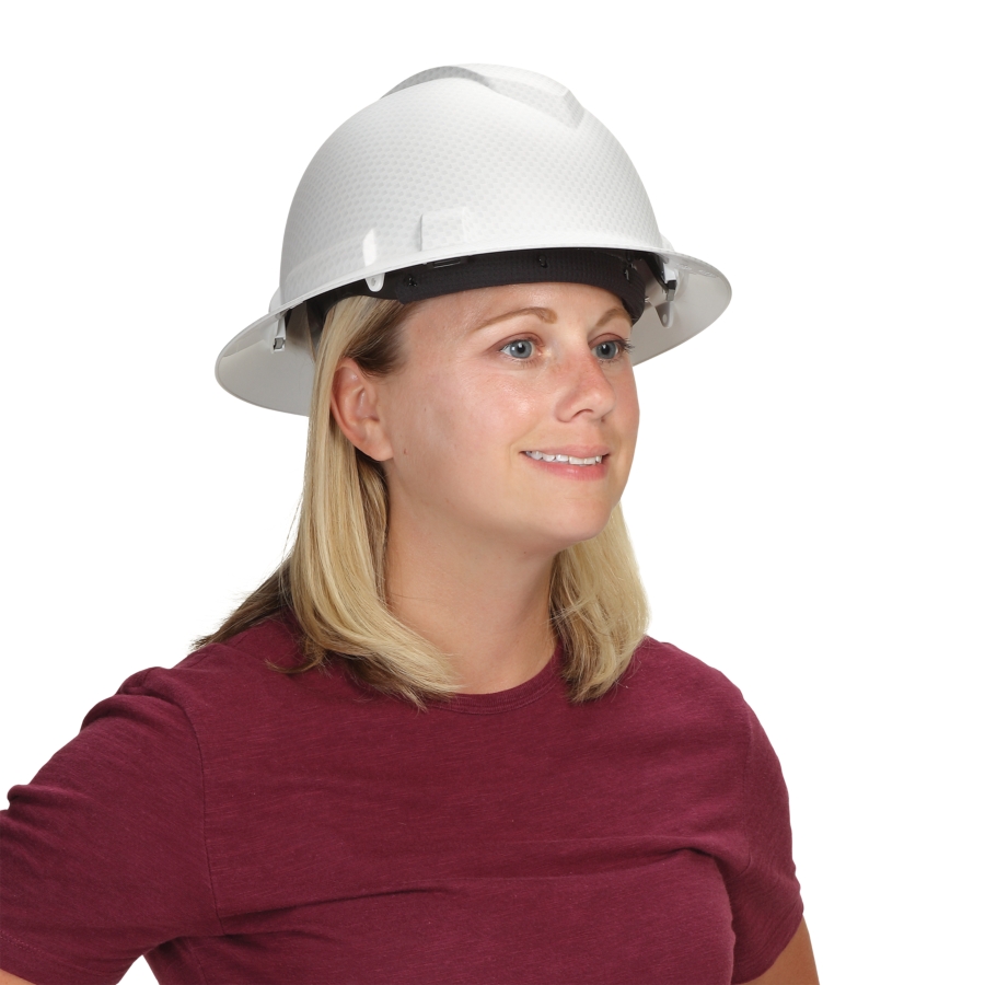 hide LEMONed　身幅56.5cm Pyramex Collapsible Hard Hat Brim with Neck Shade