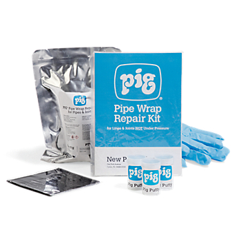 Pipe Wrap Repair Kit for Lines & Joints Under Pressure 3-Pack Plumbers Pipe Repair Kit by New Pig 
