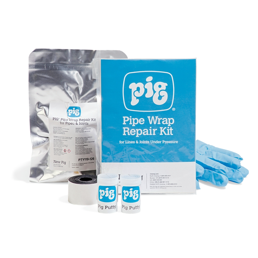 pig pipe repair kit joints pressure wrap lines under newpig