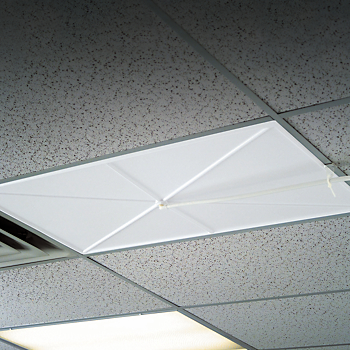 Control Roof Leaks by GoGrailey Easily Stores Away 4’ x 4’ Built in Bungee Cords Ideal for Short- and Long-Term Response Catch and Divert Leaks Ceiling Tile Leak Diverter Easy to use 