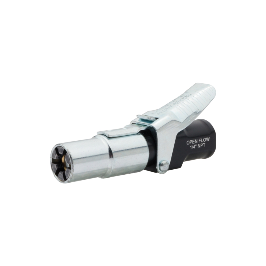 Heavy-Duty Air Chuck for Easy Locking onto Schrader Valves