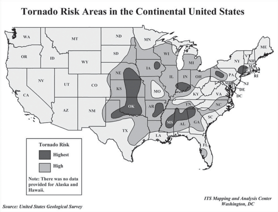 Tornado Map