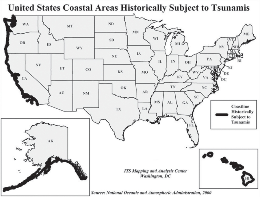 Tsunami Map