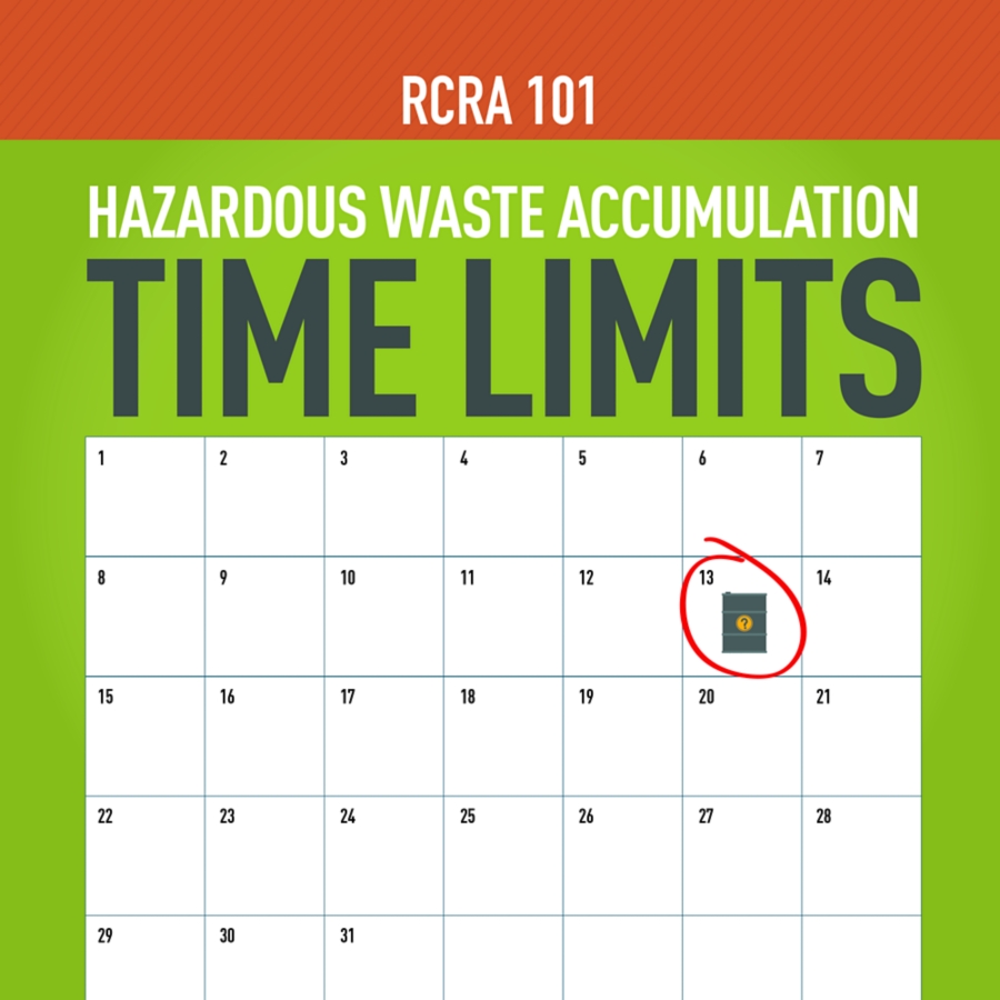 RCRA 101 Hazardous Waste Accumulation Time Limits Expert Advice