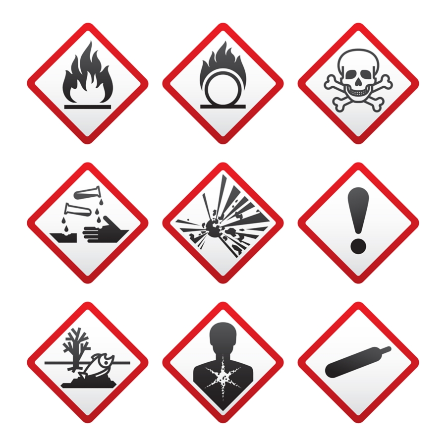 hazardous chemical labels